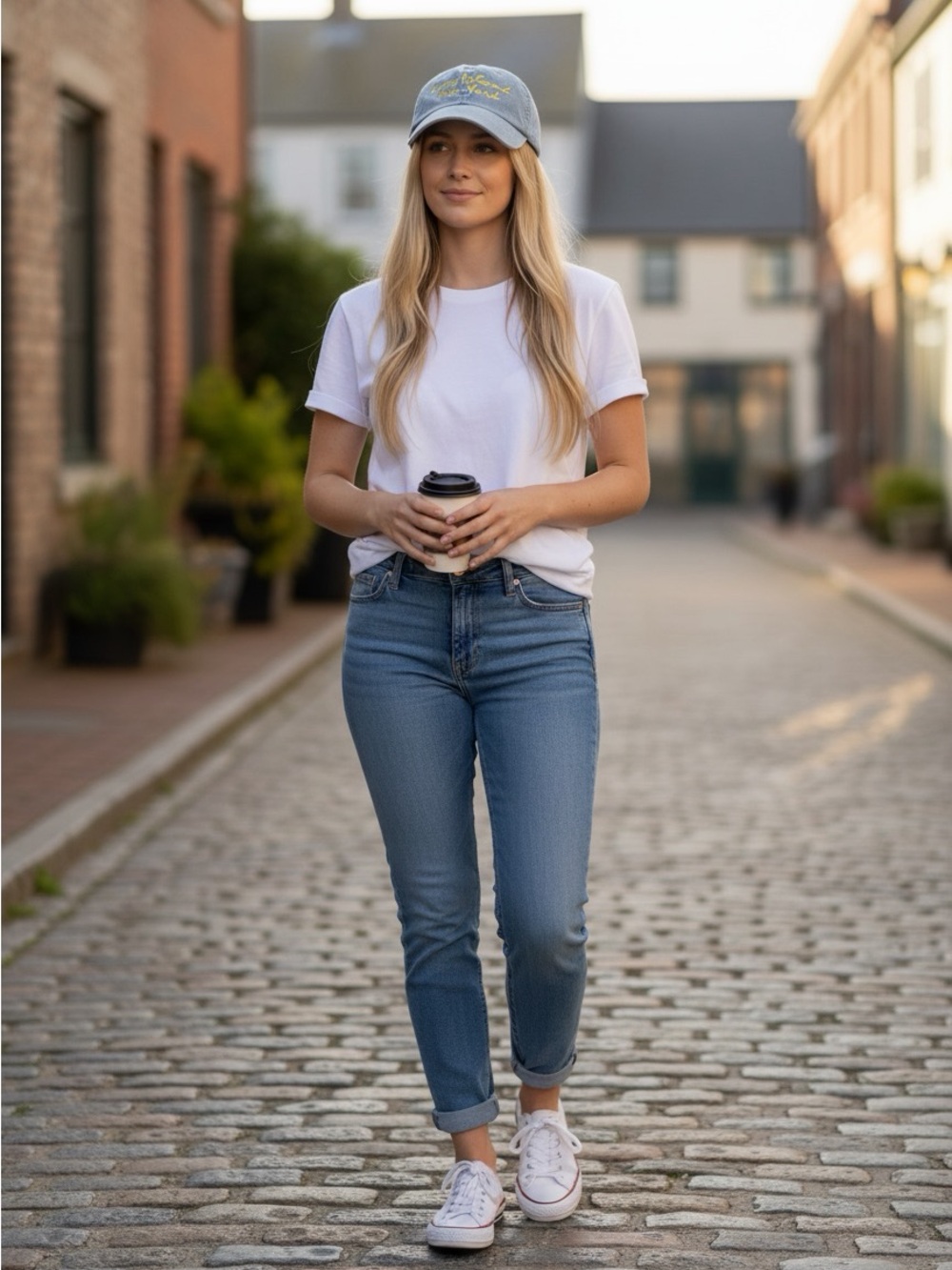 Women’s Embroidered Baseball Cap - Long Island New York